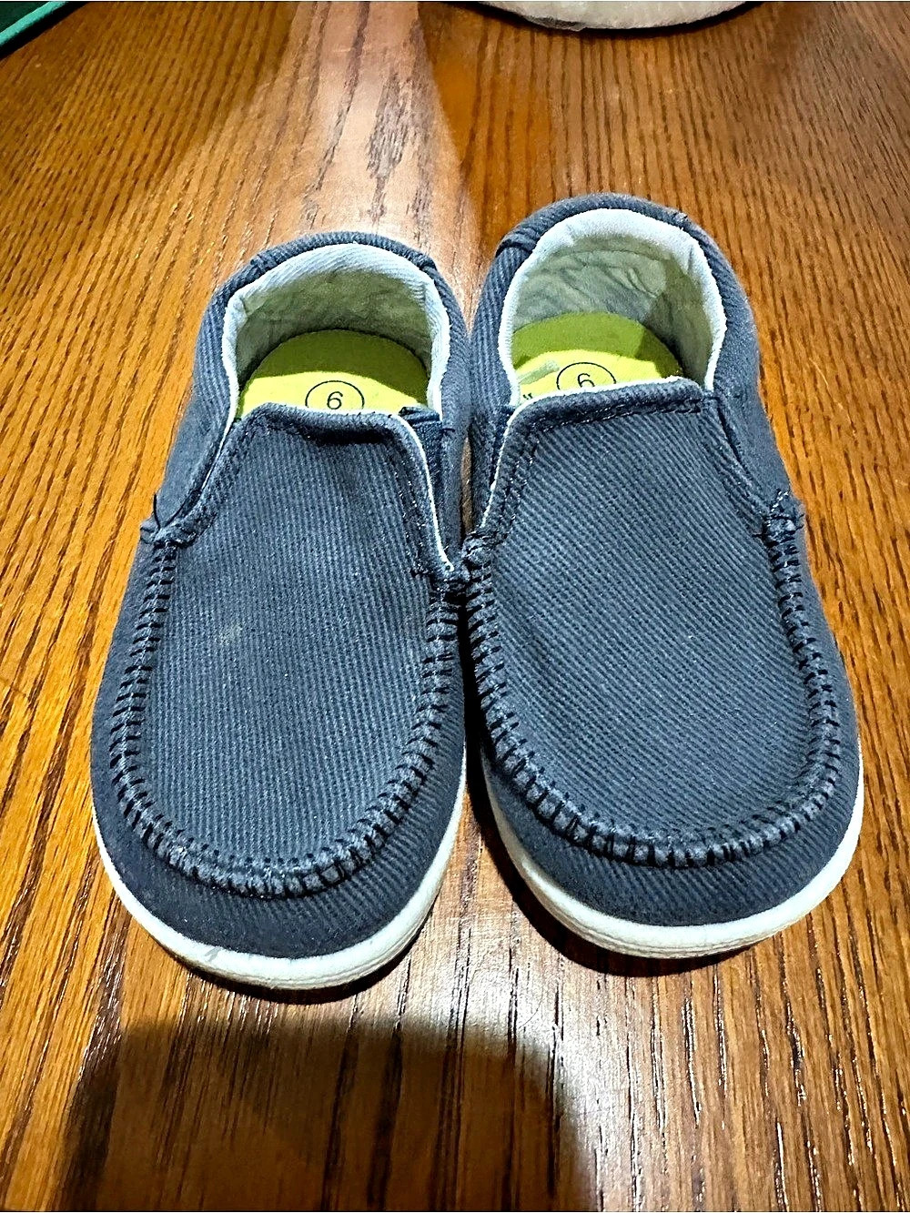 Cat & Jack Canvas Slip-On Sneaker Blue Baby/Toddler Boys US 6